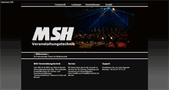 Desktop Screenshot of msh-koeln.de